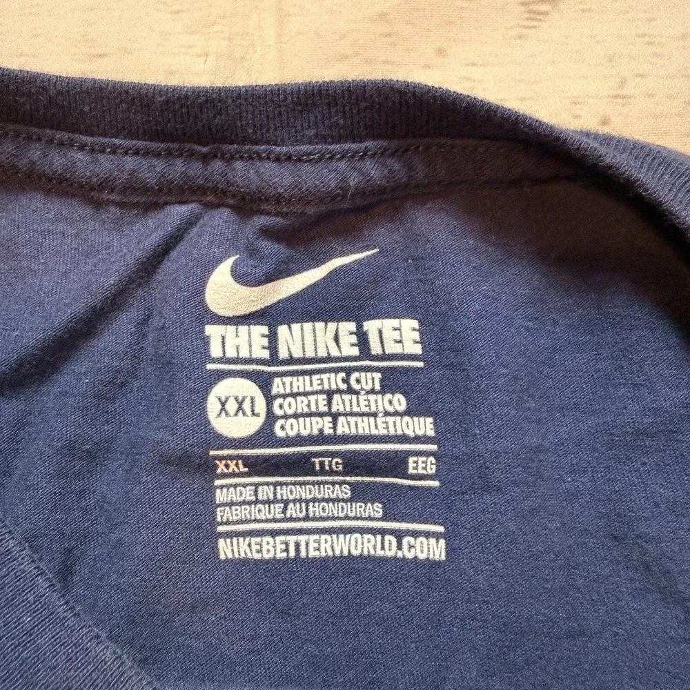 The Nike Tee Denver‎ Broncos NFL Shirt Super Bowl 50 Blue Men's Size XXL